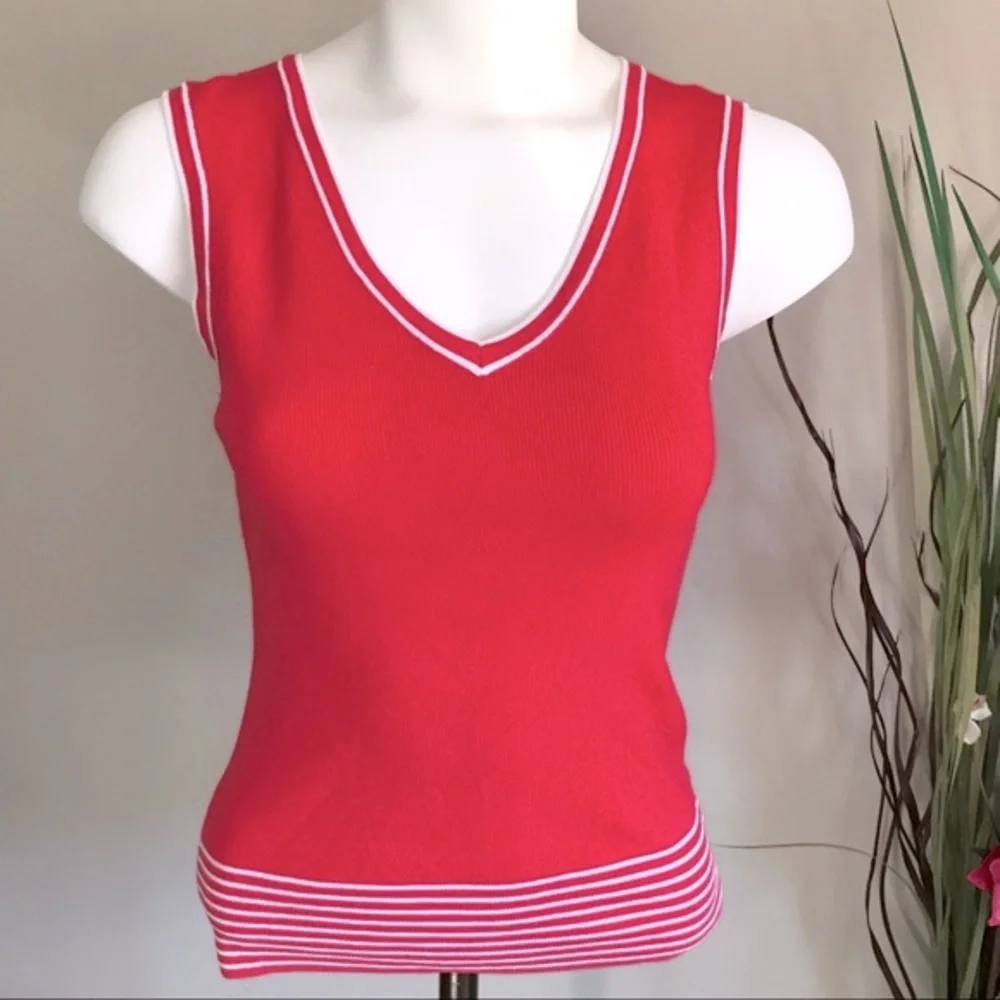 George Stretch Women’s Coral Set Two pieces Viscose Sweater/Top - Picture 2 of 6